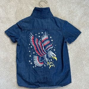 Toddler Jean button down